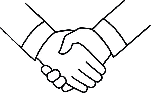 recommend clip art: Two hands shaking vector illustration, two hands shaking icon, two hands shaking silhouette vector art, two hands shaking line art vector