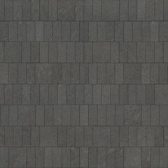 Stone texture of seamless basalt slabs wall cladding background