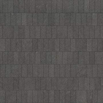 Stone texture of seamless basalt slabs wall cladding background
