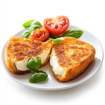 Mozzarella in Carrozza with Golden Fried Bread