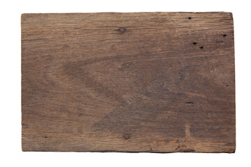 Oblong decorative old wooden signboard made of natural wood. sign board background. plank wood isolated for design art work or add text message.