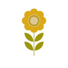 Folk Flower Illustrations