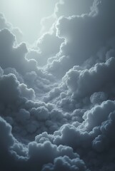 Bright gray patterns on a beautiful background, gradients and transitions