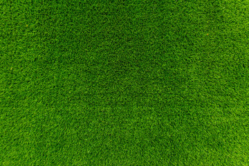 Green grass texture for golf course, soccer field or sports background. Concept design of Artificial green grass for design with copy space for add text or image.