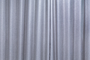 grey closed curtain use for background