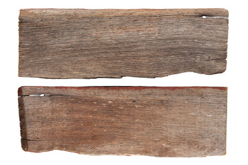 Oblong decorative old wooden signboard made of natural wood. sign board background. plank wood isolated for design art work or add text message.