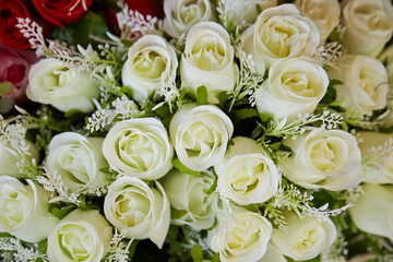 Flowers in the traditional market