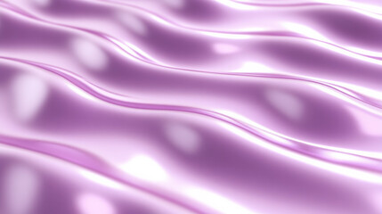 Fototapeta premium Smooth pink abstract waves create calming effect