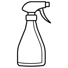 window spray bottle with spray