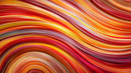 Obraz premium Colorful abstract waves create dynamic background