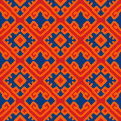 pattern batik flower damask ethnic boho ikat texture tribal geometric background