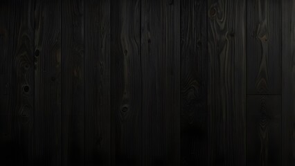 Black wooden background Generative AI