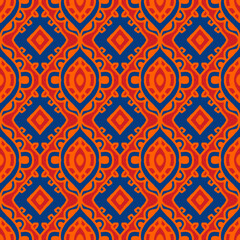 pattern batik flower damask ethnic boho ikat texture tribal geometric background