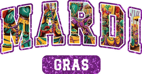 Fototapeta premium Mardi Gras