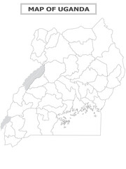 African Countries Geography Political map. Political map of country with capital, province or state capital, major cities and town.