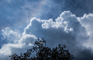 Summer storm season on the Highveld region in South Africa