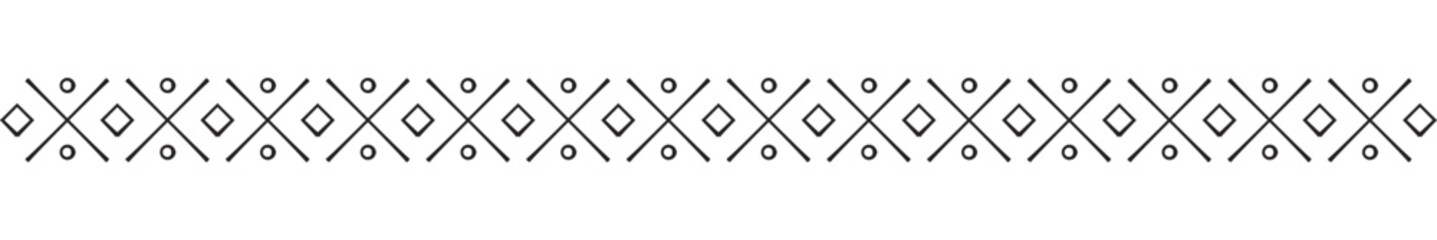 Decorative border and dividers