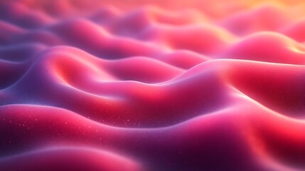 Obraz premium Abstract Pink Waves Glittering Surface Texture