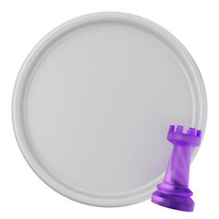 3d chess note paper text box