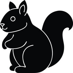 High-Quality Squirrel Vector: Perfect for Logos and Illustrations