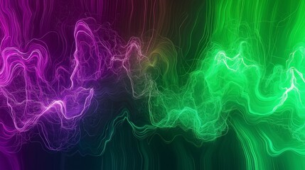 Dynamic abstract wave patterns digital art colorful background energetic vibes creative perspective visual exploration