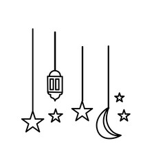 Ramadan Kareem long banner