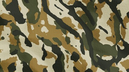 Visual representation of camouflage perfect for modern design concepts.