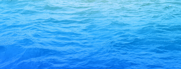 Blue sea water. Natural background