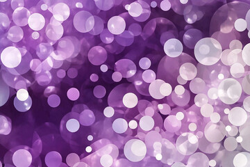 Purple background with lights, abstract texture, light background with bokeh effect, defocused Suitable for design or background