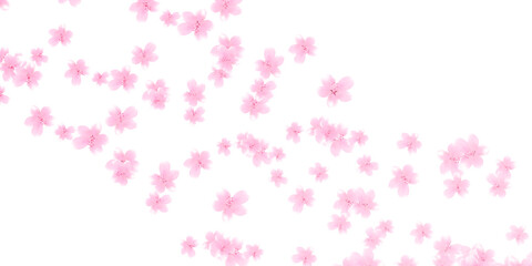 桜　和柄　水彩　背景