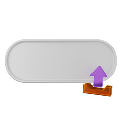 3d upload note paper text box