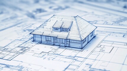 House Blueprint Concept
