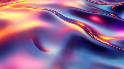 Obraz premium Abstract Colorful Liquid Swirls Background Design