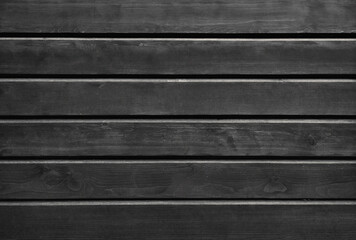 Black wooden plank wall texture