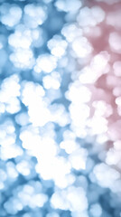 Abstract Blurred Background Displays Soft Blue and Pink Pastel Colors with Bokeh Effect Dreamy and Ethereal