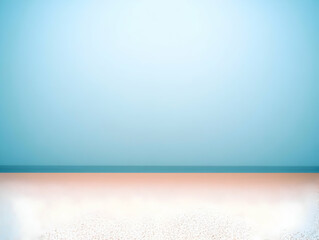 Abstract Background Blends Light Blue with Peach and White Softly and Calmly
