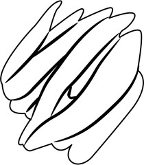 Spices coloring page
