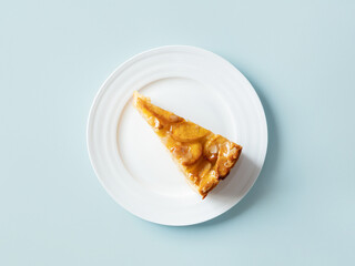 piece of cake on a plate