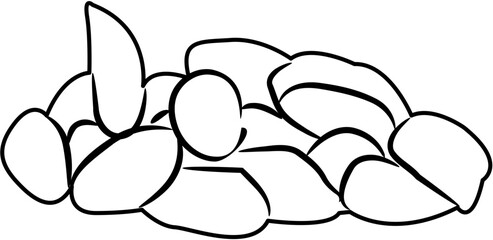 Spices coloring page

