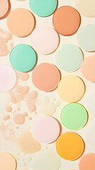 Colorful Cosmetic Products Arranged on a Neutral Background Shows Diverse Shades and Textures Beautifully