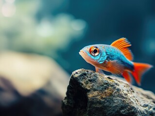 Fish on Rock