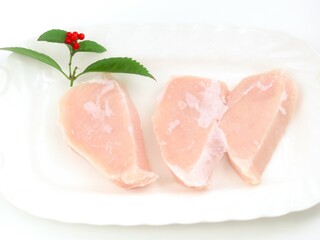 冷凍のめかじき切り身