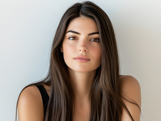 Fototapeta premium European and American female models