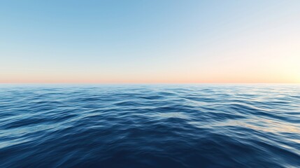 Fototapeta premium Peaceful Ocean at Sunset