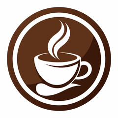 Coffee cup logo