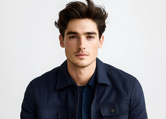 Obraz premium European and American male portrait