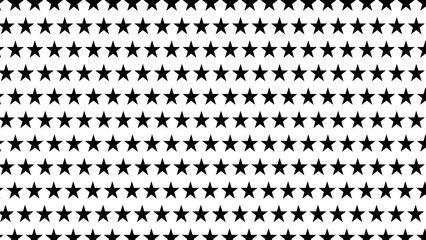 Seamless pattern with black stars Vector Design eps10