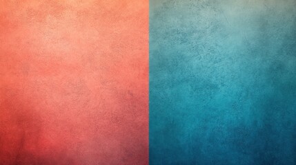 Fototapeta premium Abstract textured background in red and blue hues.