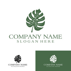 Logo leaf logo spa logo natural logo beauty