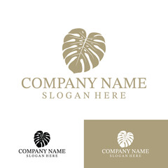 Logo leaf logo spa logo natural logo beauty